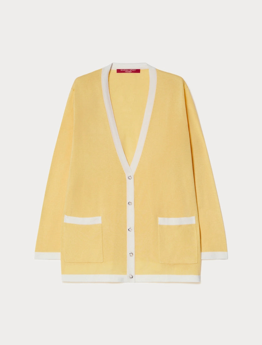 Silk and cashmere cardigan