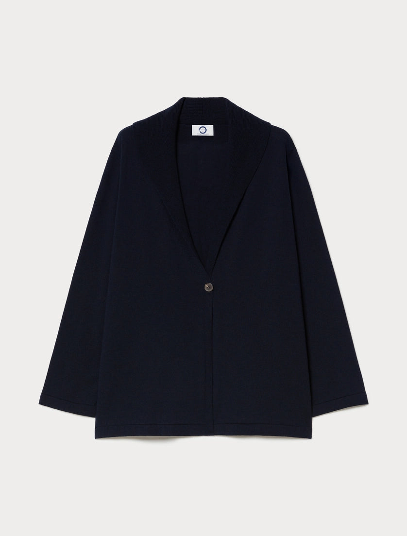 marina rinaldi wool cardigan for woman