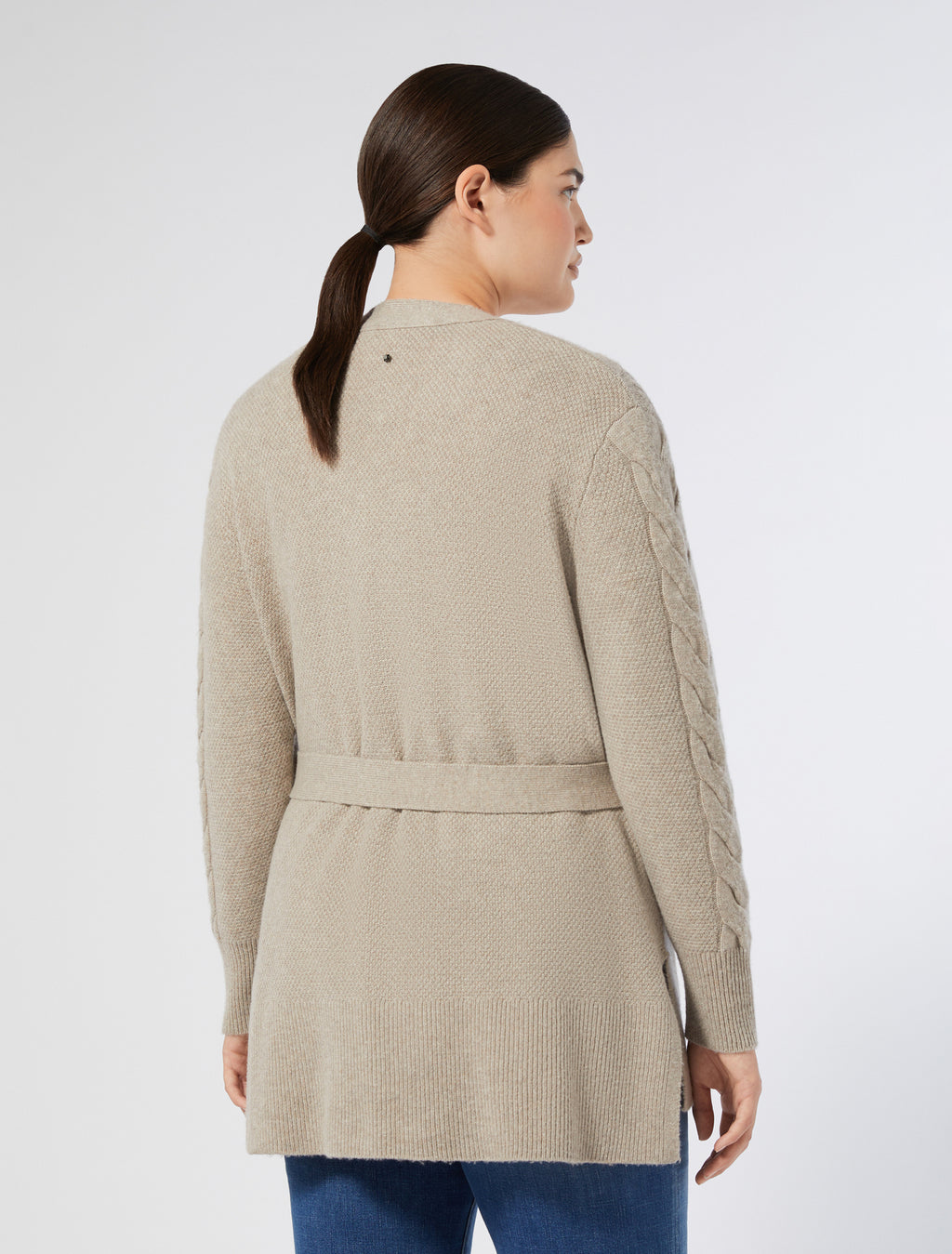 Cashmere-blend cardigan