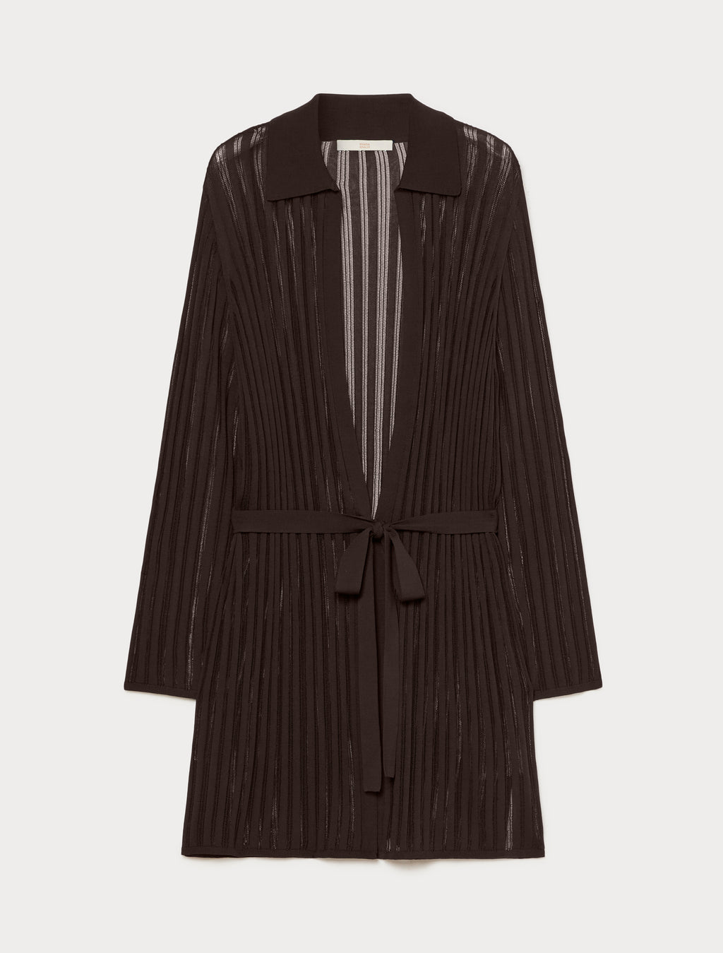 Marina Rinaldi ribbed knit cardigan for woman