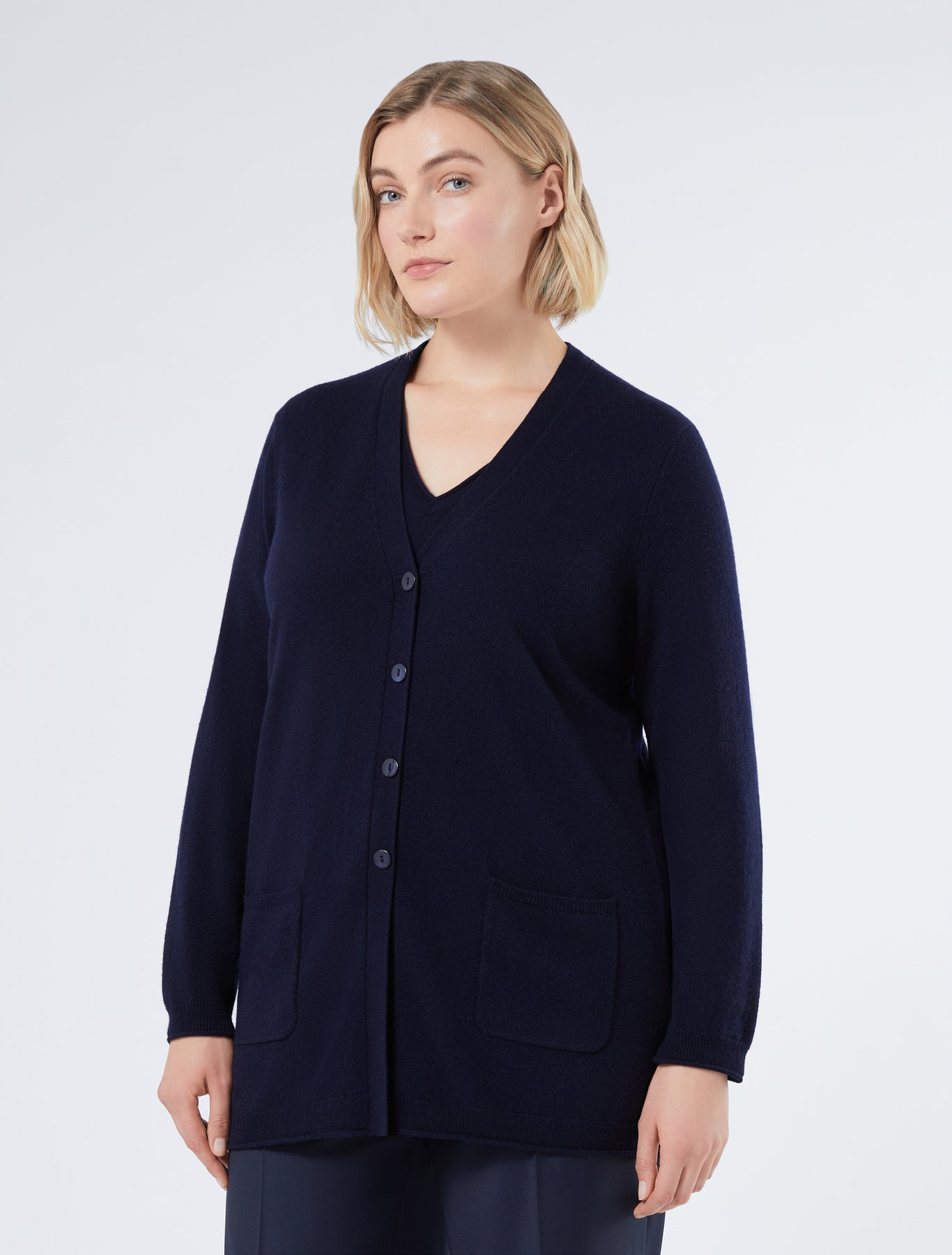 Pure cashmere cardigan