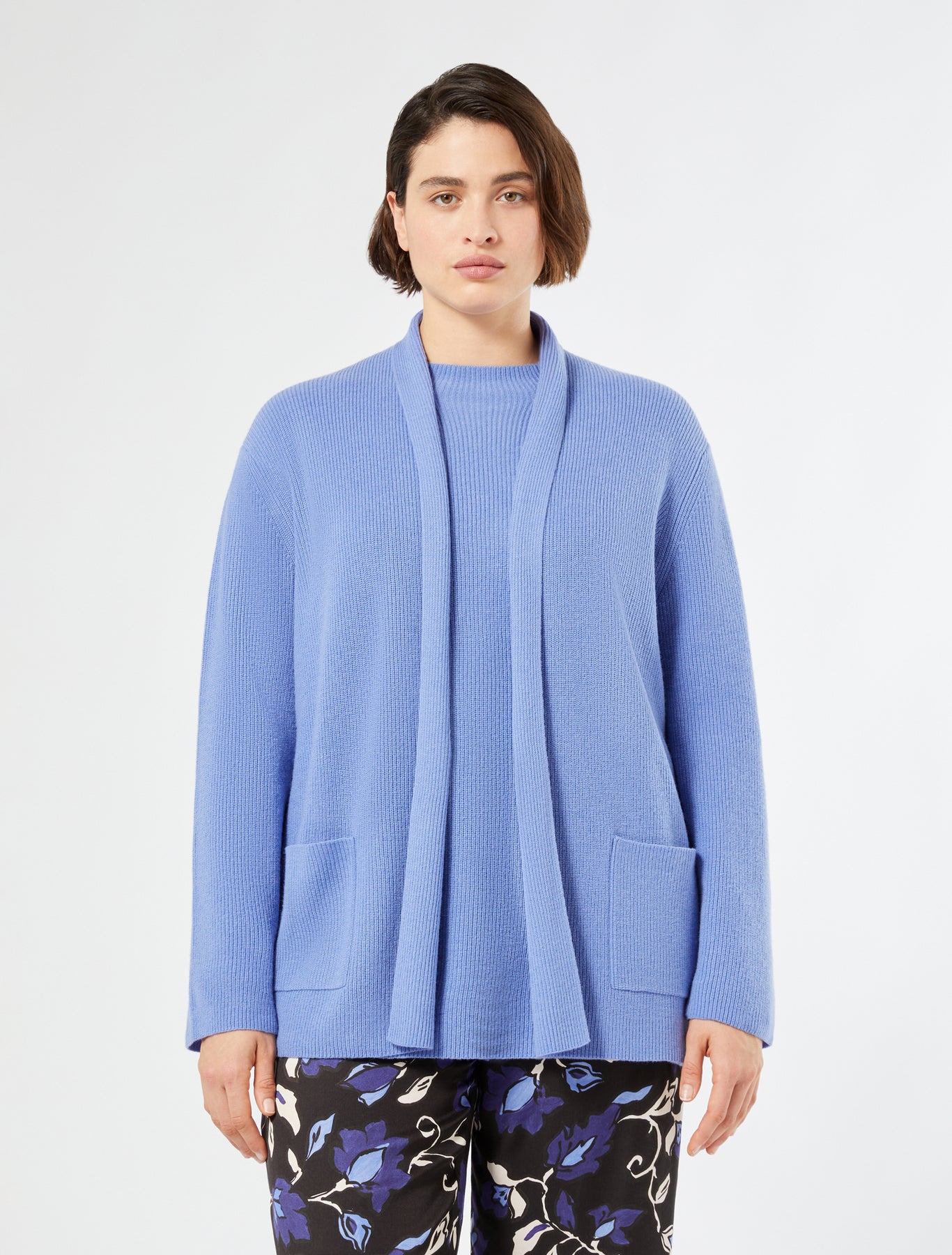 Wool and cashmere cardigan