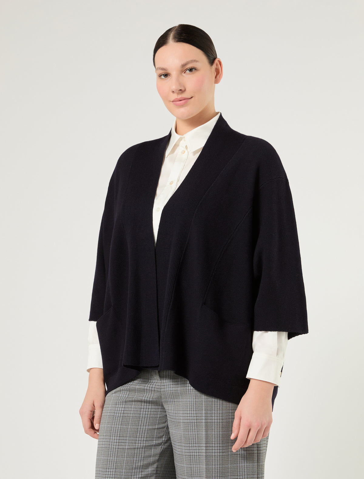 Marina Rinaldi pure wool cardigan for woman