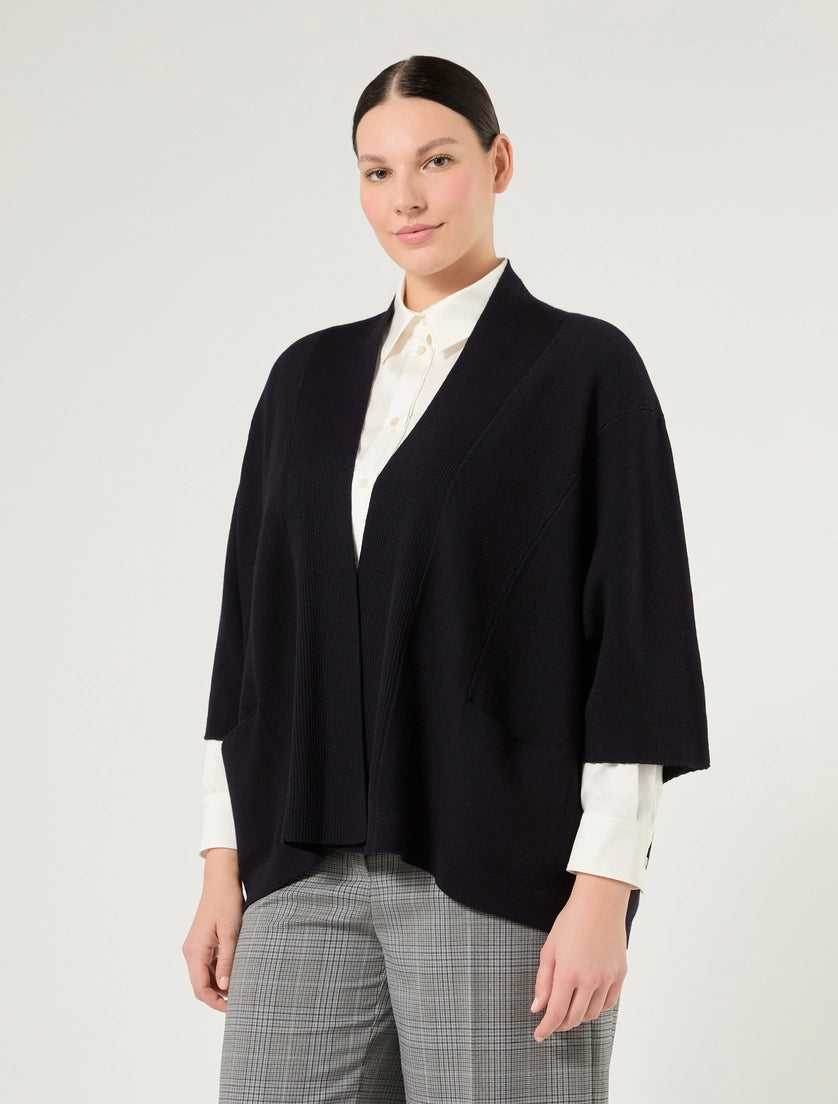Pure wool cardigan