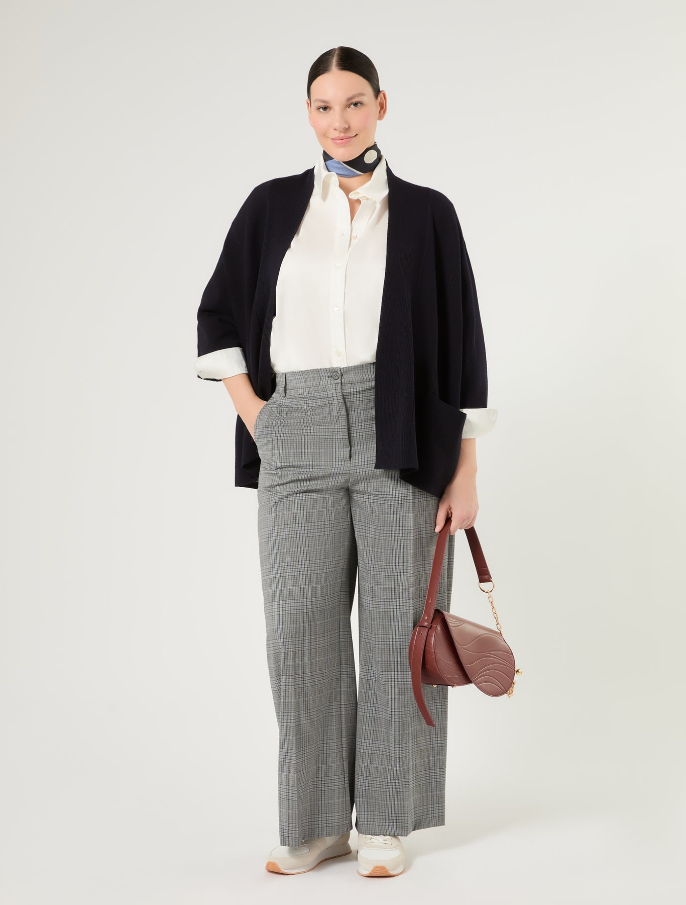 Marina Rinaldi pure wool cardigan for woman