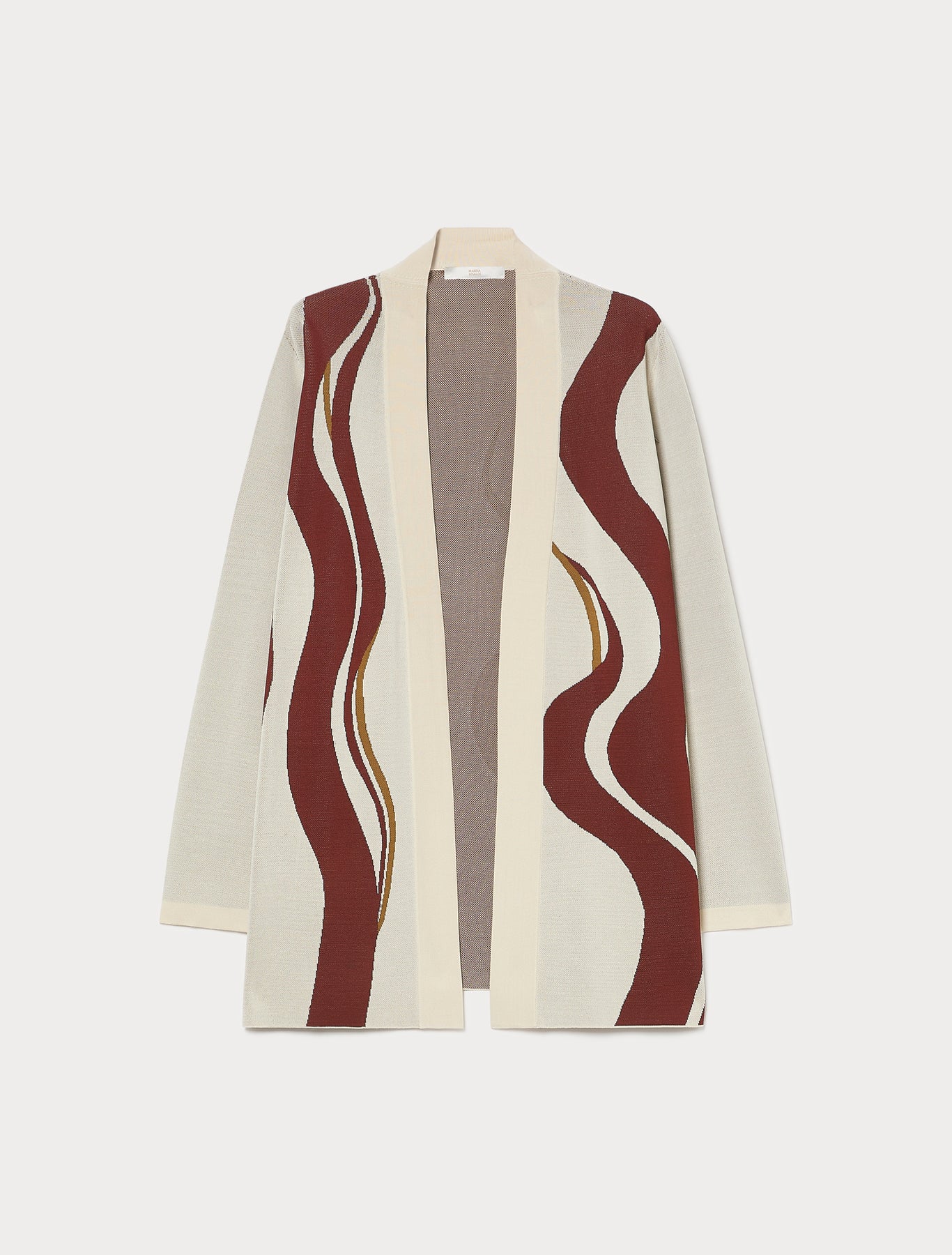 Marina Rinaldi jacquard viscose cardigan for woman