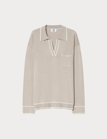 Silk and cotton sweater