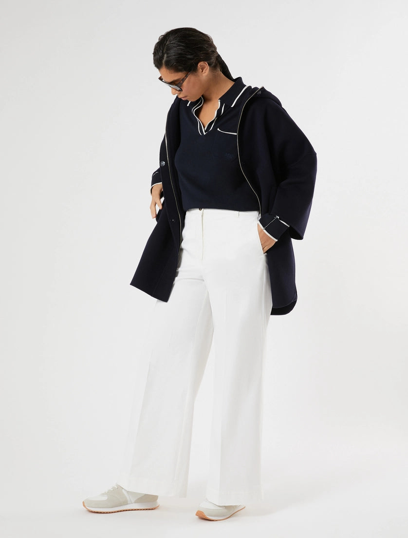 marina rinaldi silk and cotton sweater for woman