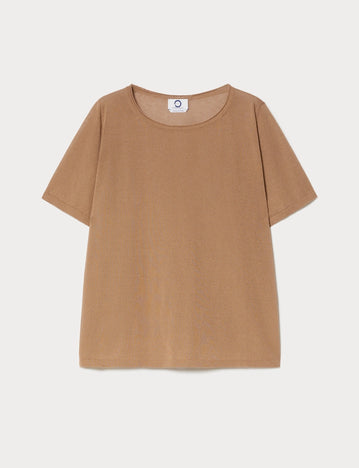 marina rinaldi viscose crêpe sweater for woman