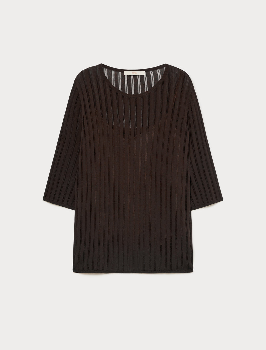 Marina Rinaldi ribbed viscose jumper for woman
