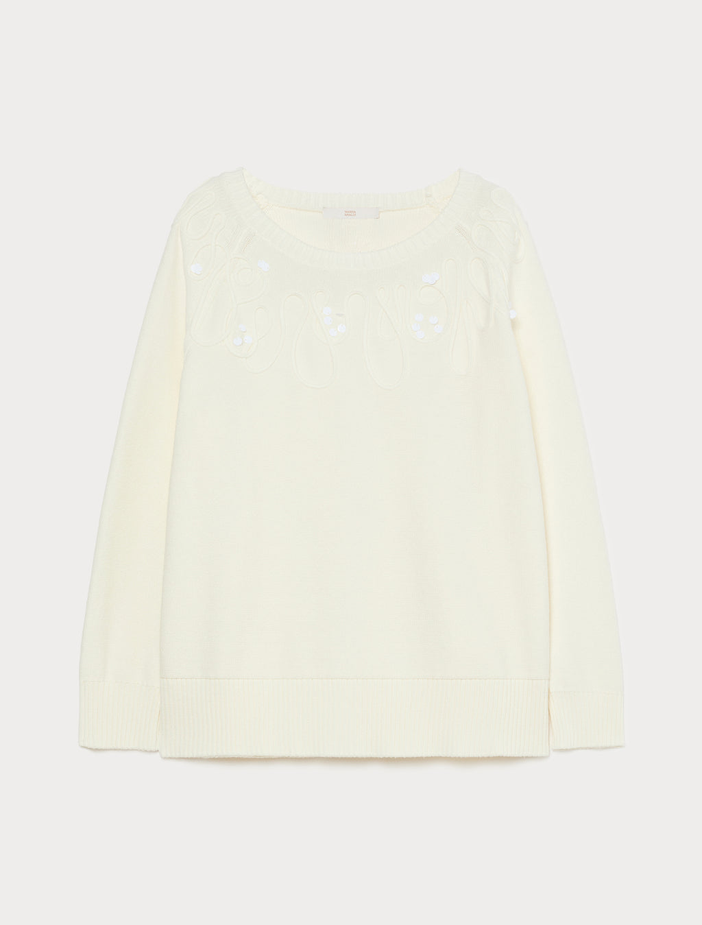 Marina Rinaldi cotton cordonnet sweater for woman
