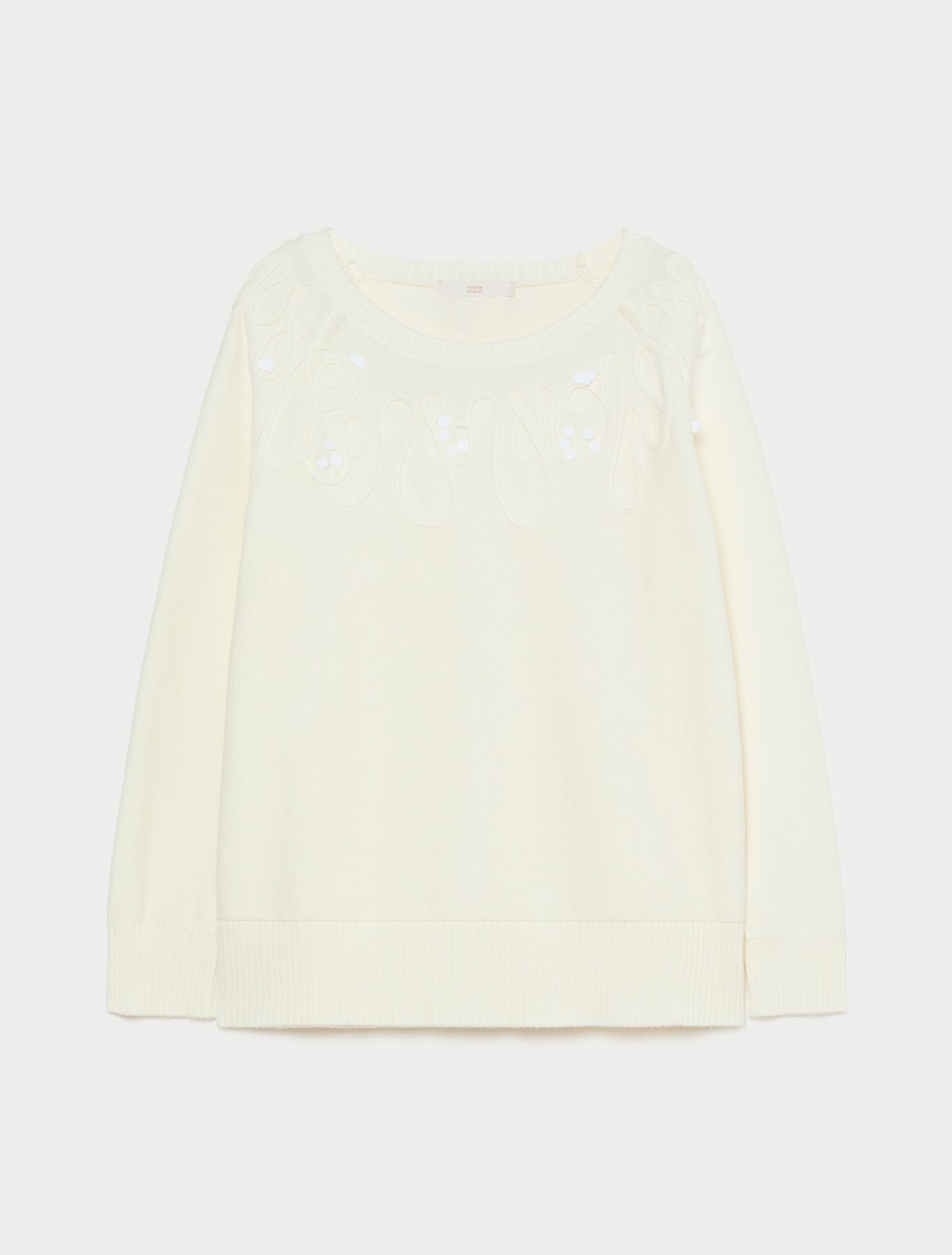 Marina Rinaldi cotton cordonnet sweater for woman