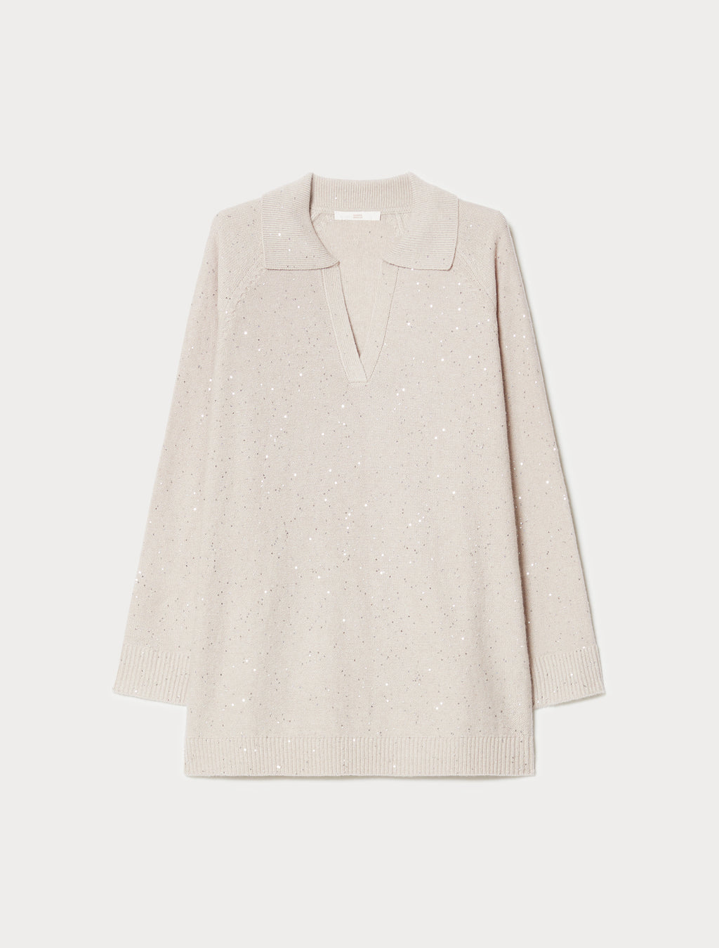 Marina Rinaldi sequinned wool-blend sweater for women
