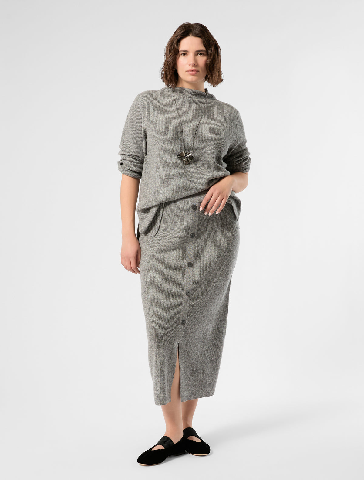 Marina Rinaldi wool and cashmere sweater for woman