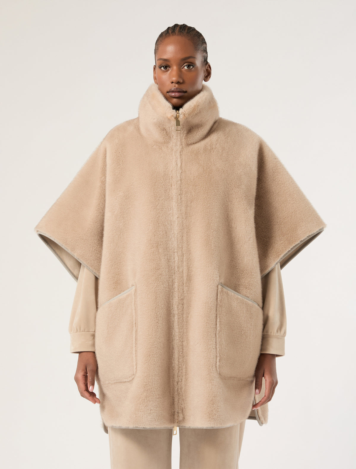 Marina Rinaldi reversible cape jacket for woman