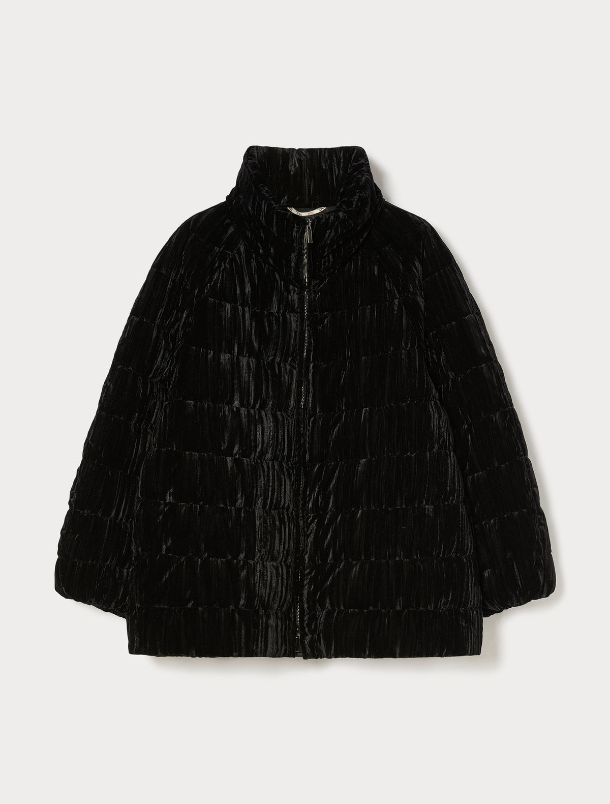 Marina Rinaldi water-repellent velvet padded jacket for woman