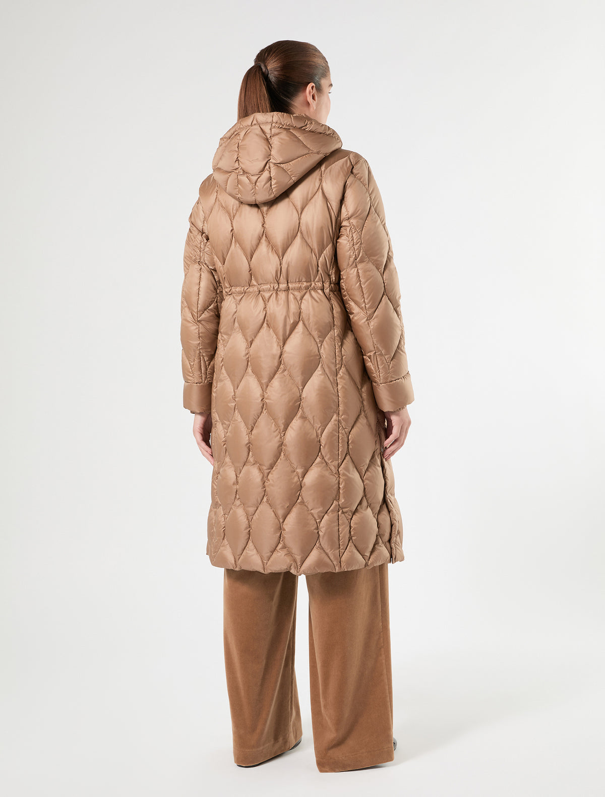 Marina Rinaldi water-repellent nylon down jacket for woman