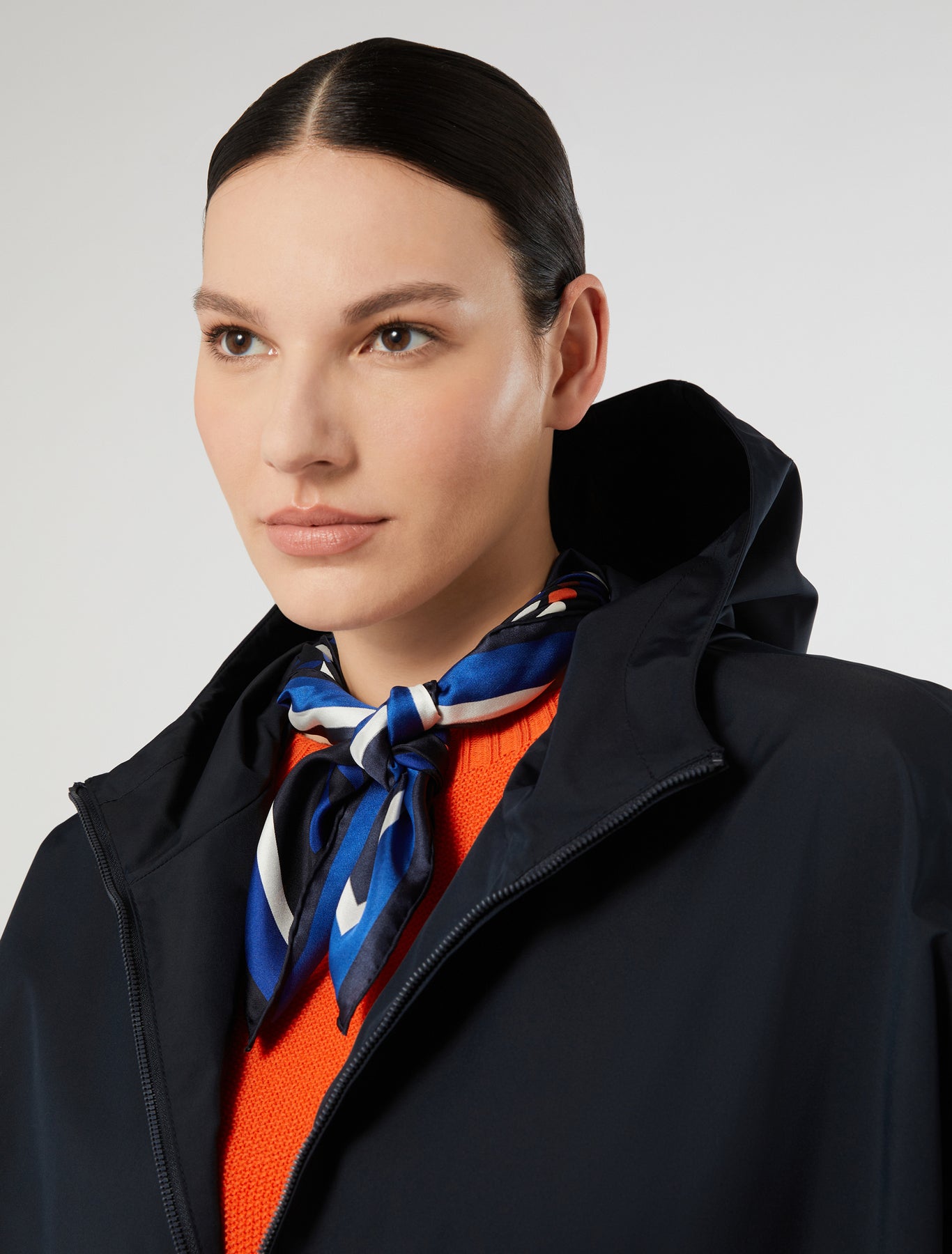 marina rinaldi silk scarf for woman