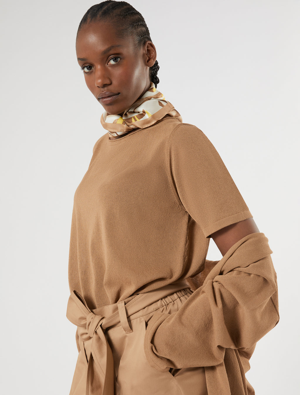 marina rinaldi silk scarf for woman