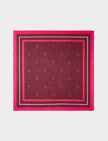 marina rinaldi cotton muslin scarf for woman