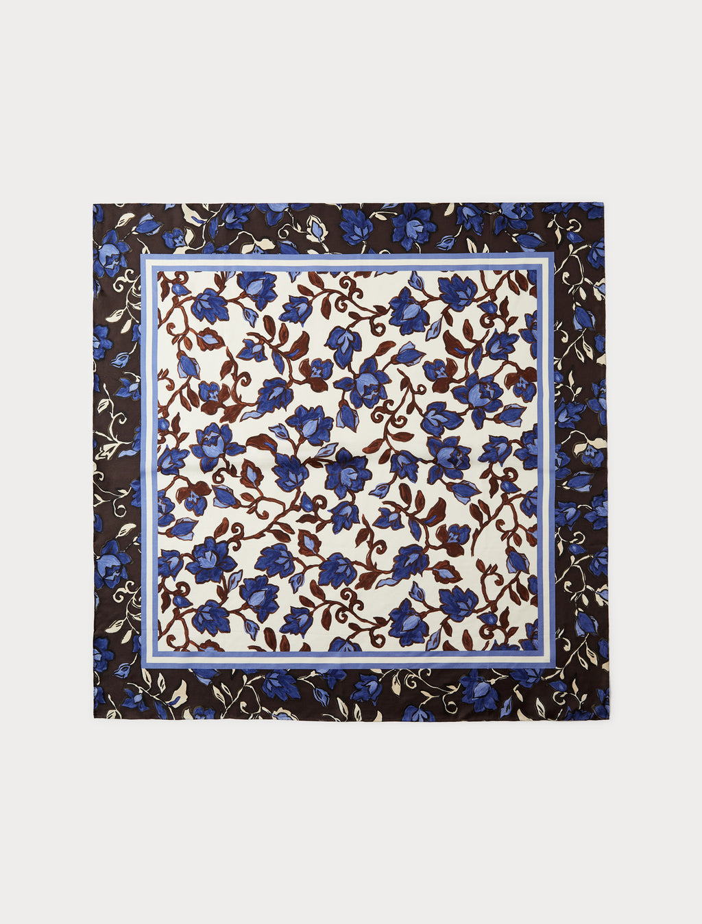 marina rinaldi silk twill scarf for woman