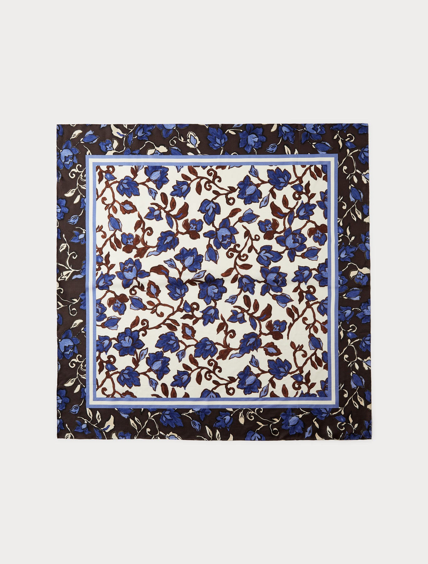 marina rinaldi silk twill scarf for woman