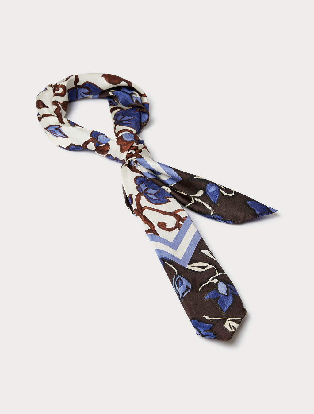marina rinaldi silk twill scarf for woman
