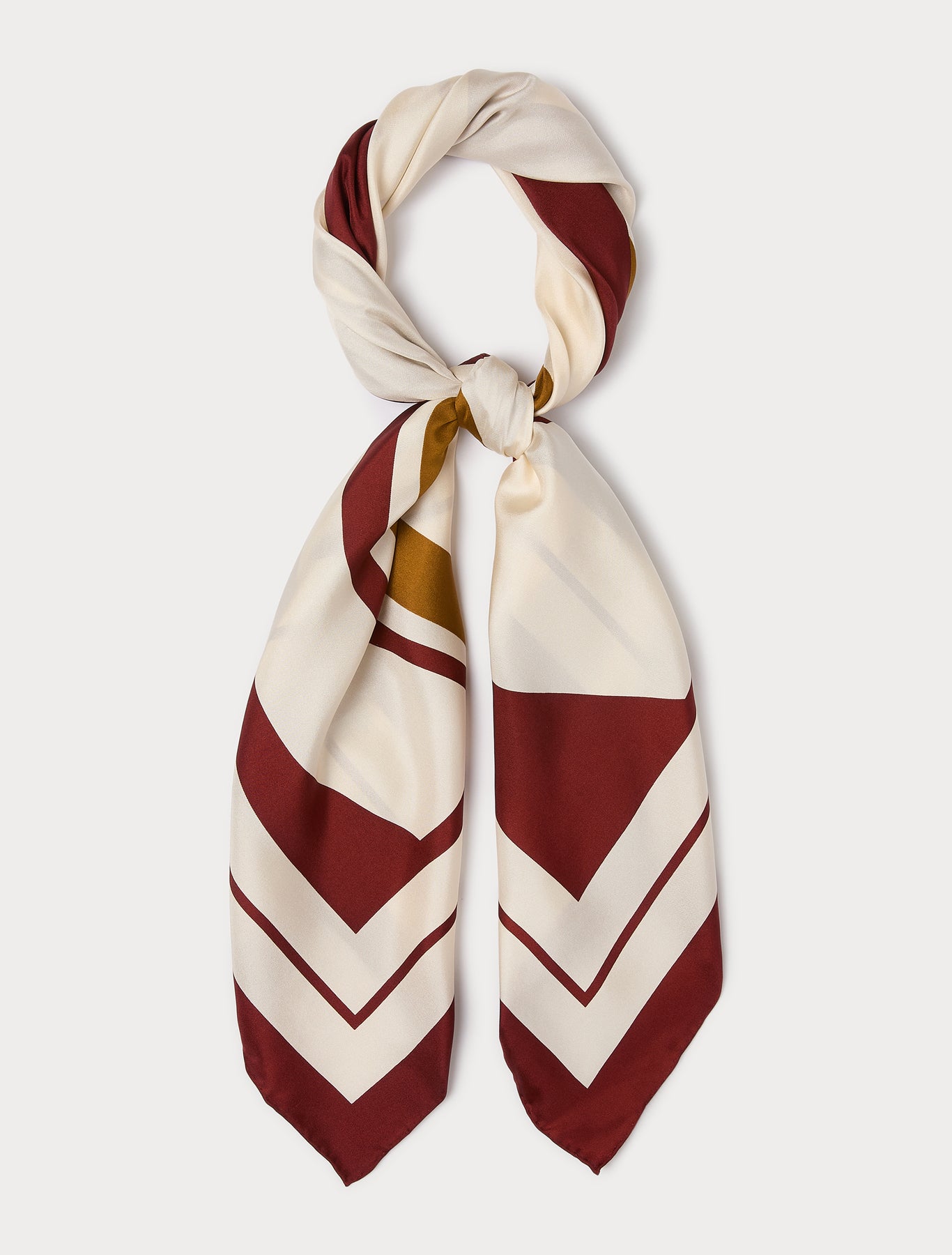 Marina Rinaldi silk twill scarf for woman