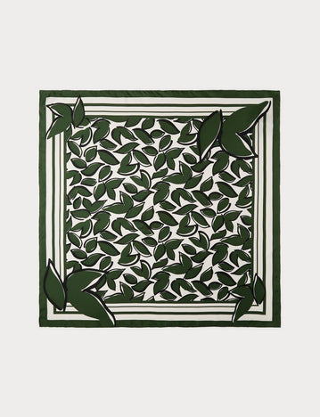 Marina Rinaldi silk twill scarf for woman