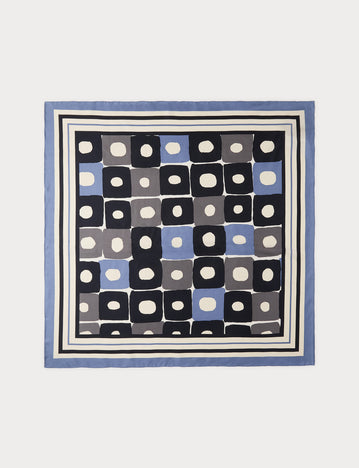 Marina Rinaldi silk twill scarf for woman