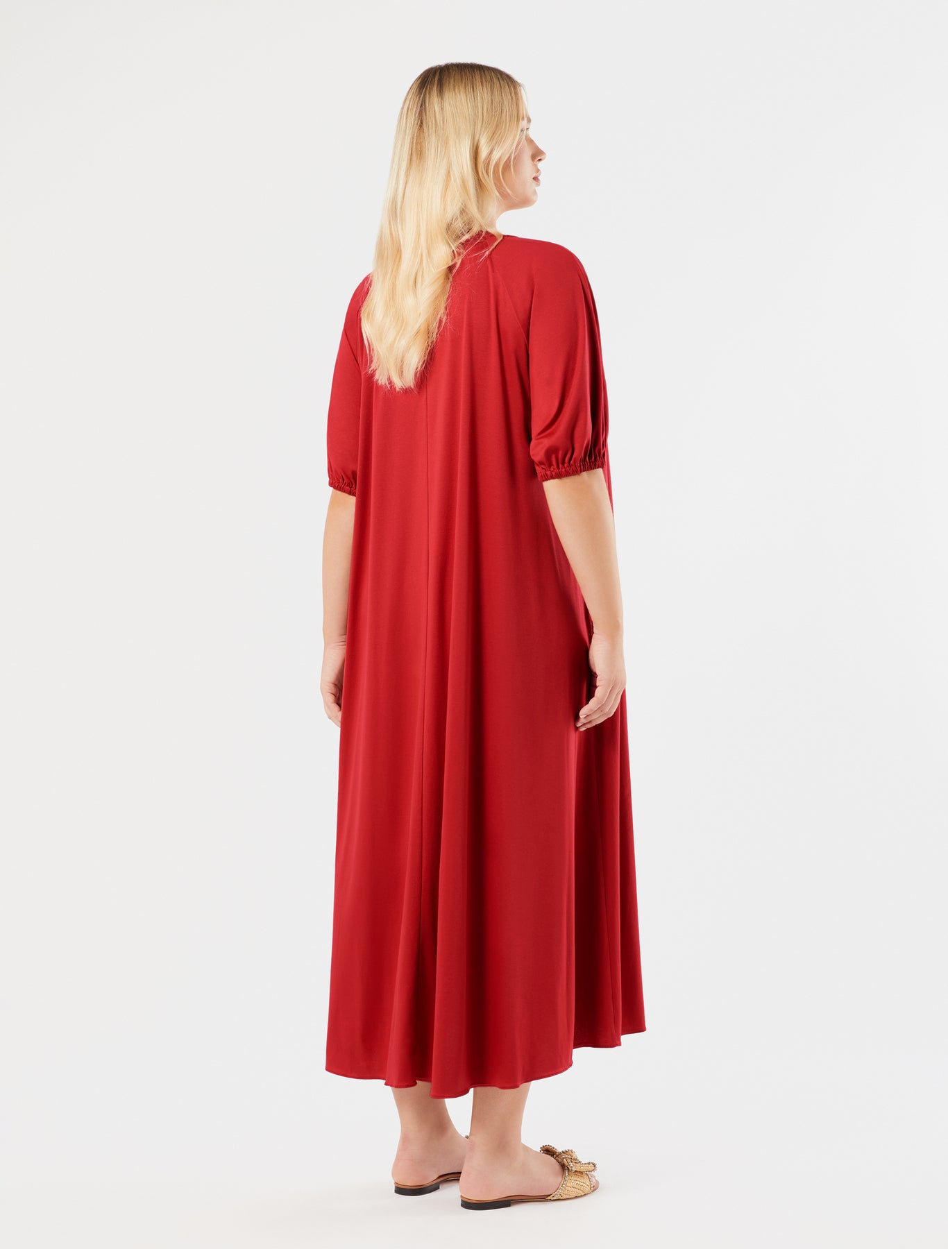 marina rinaldi jersey shirt dress for woman