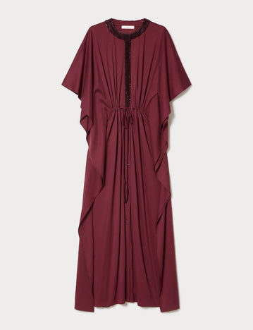 marina rinaldi jersey kaftan dress for woman