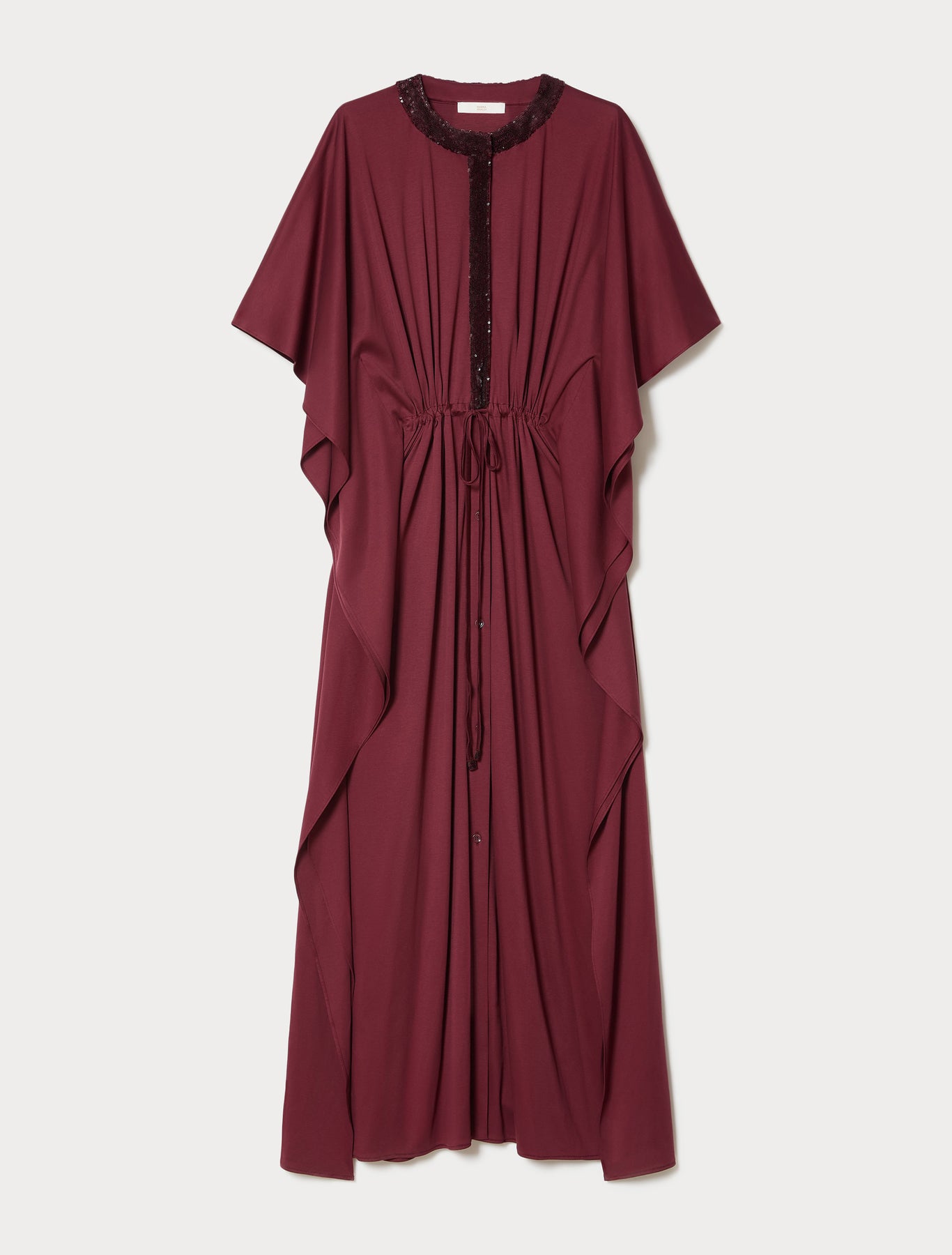 marina rinaldi jersey kaftan dress for woman