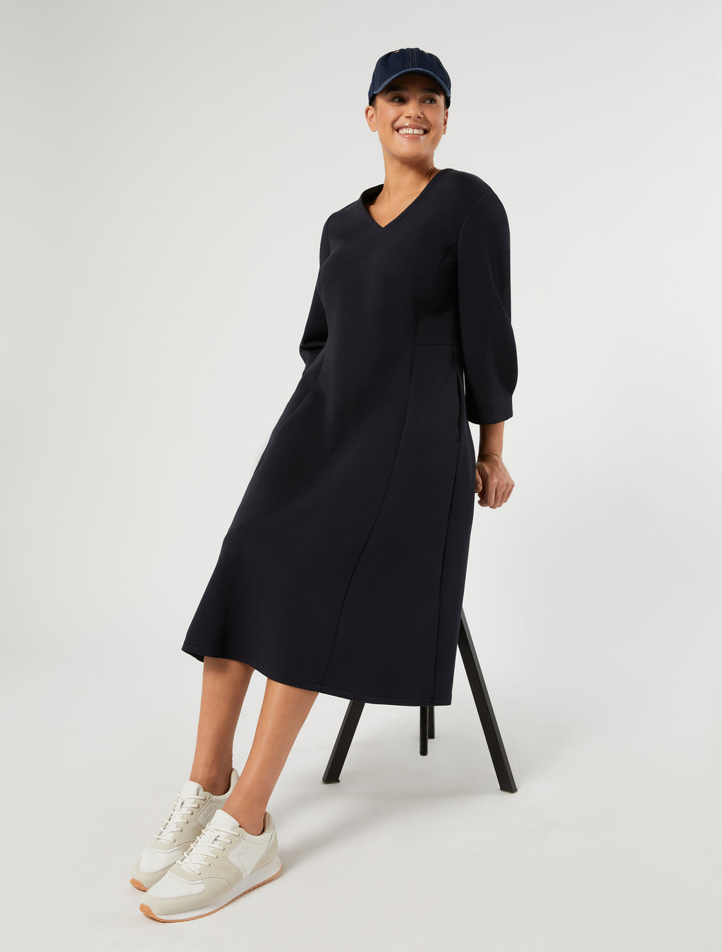 Marina Rinaldi scuba jersey dress for woman
