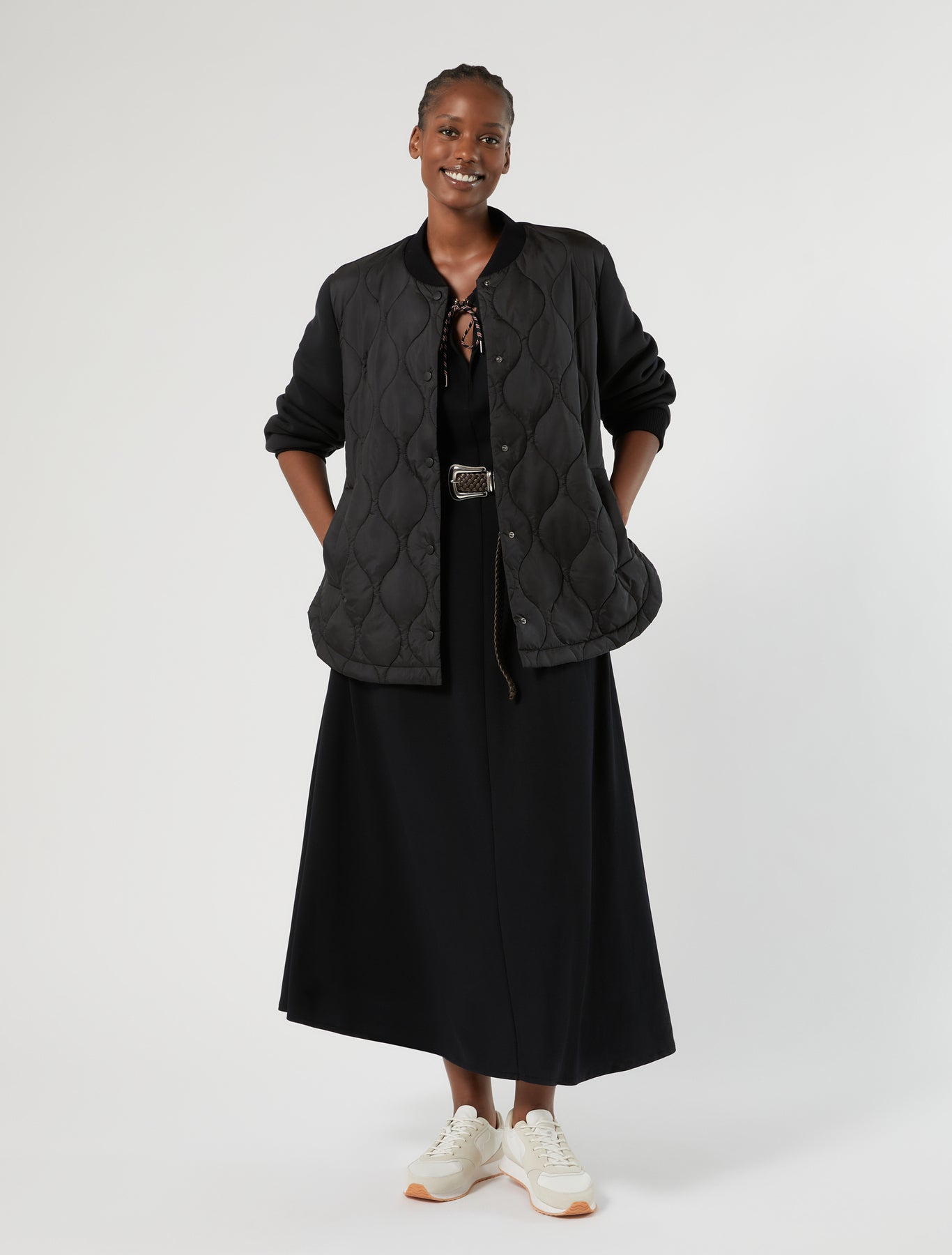 Marina Rinaldi double jersey dress for woman