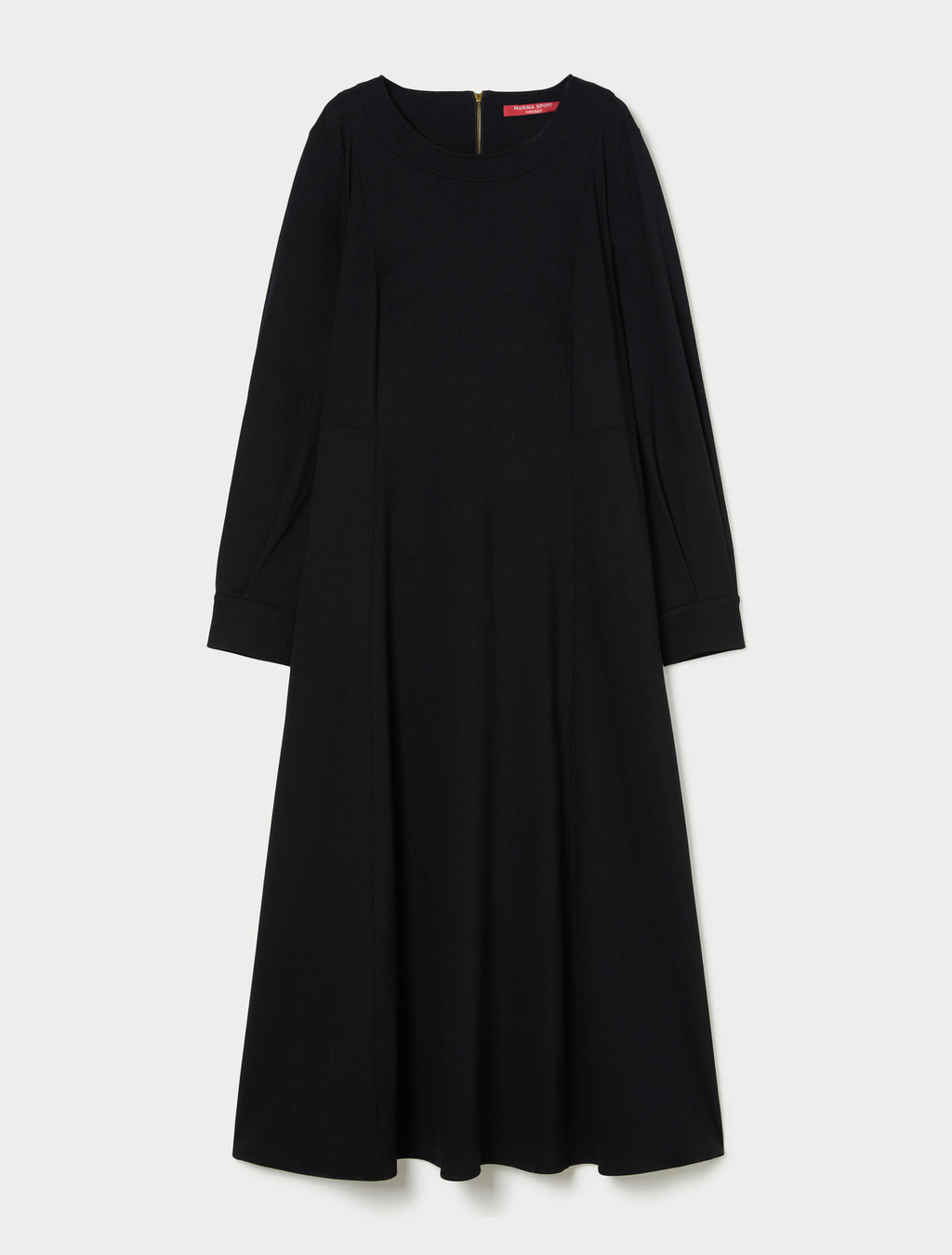 Milan-stitch jersey dress