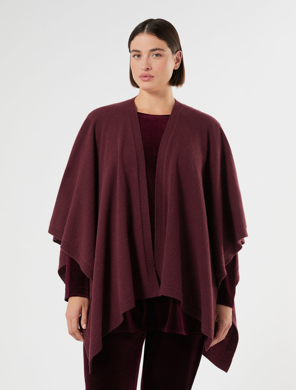 Wool cape