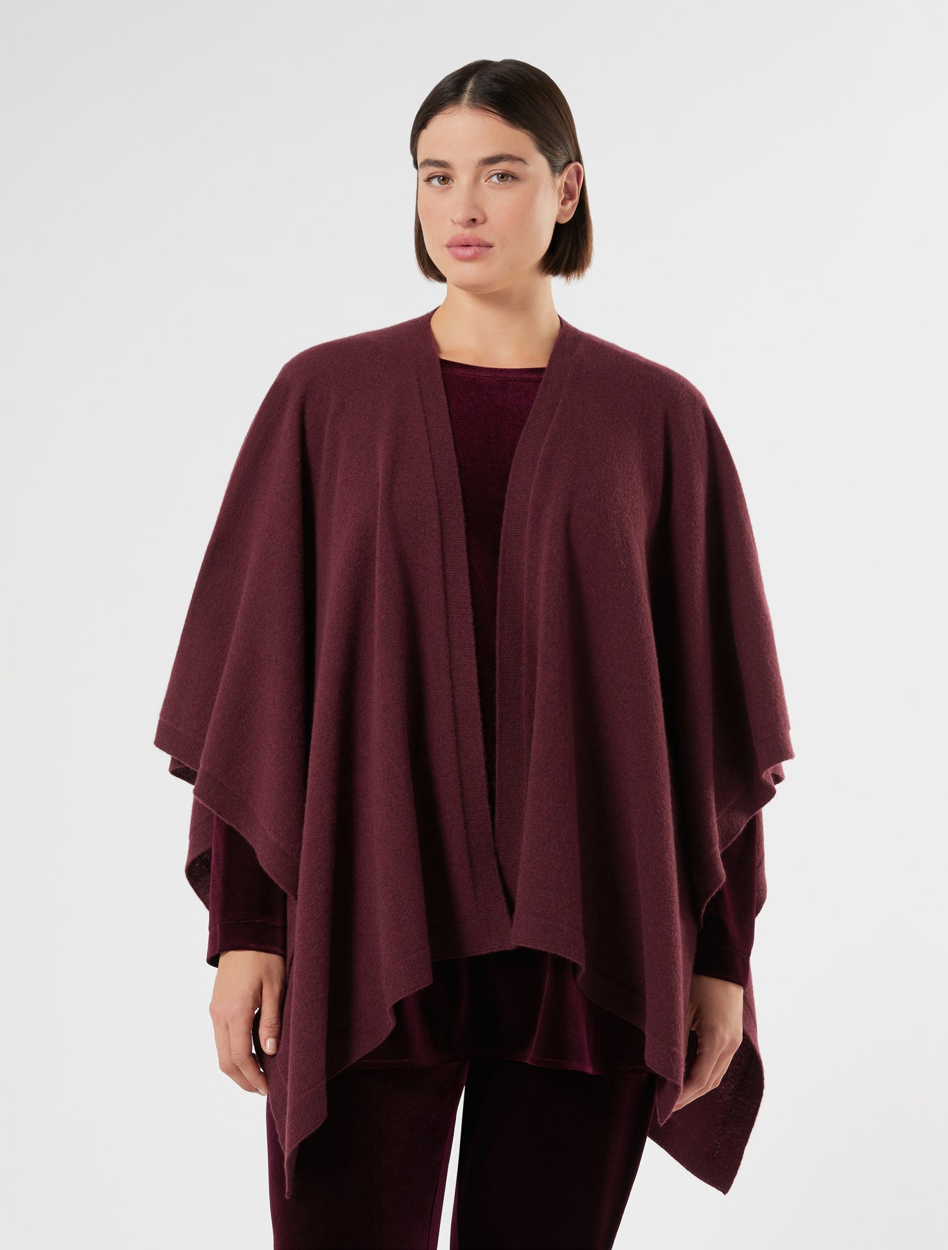 Wool cape