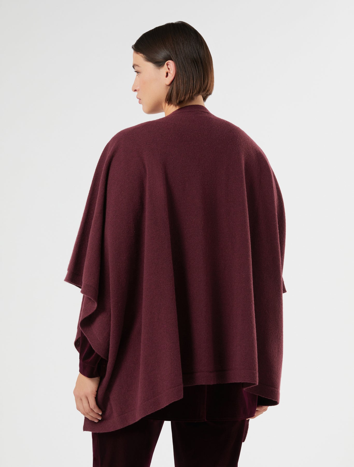 Wool cape
