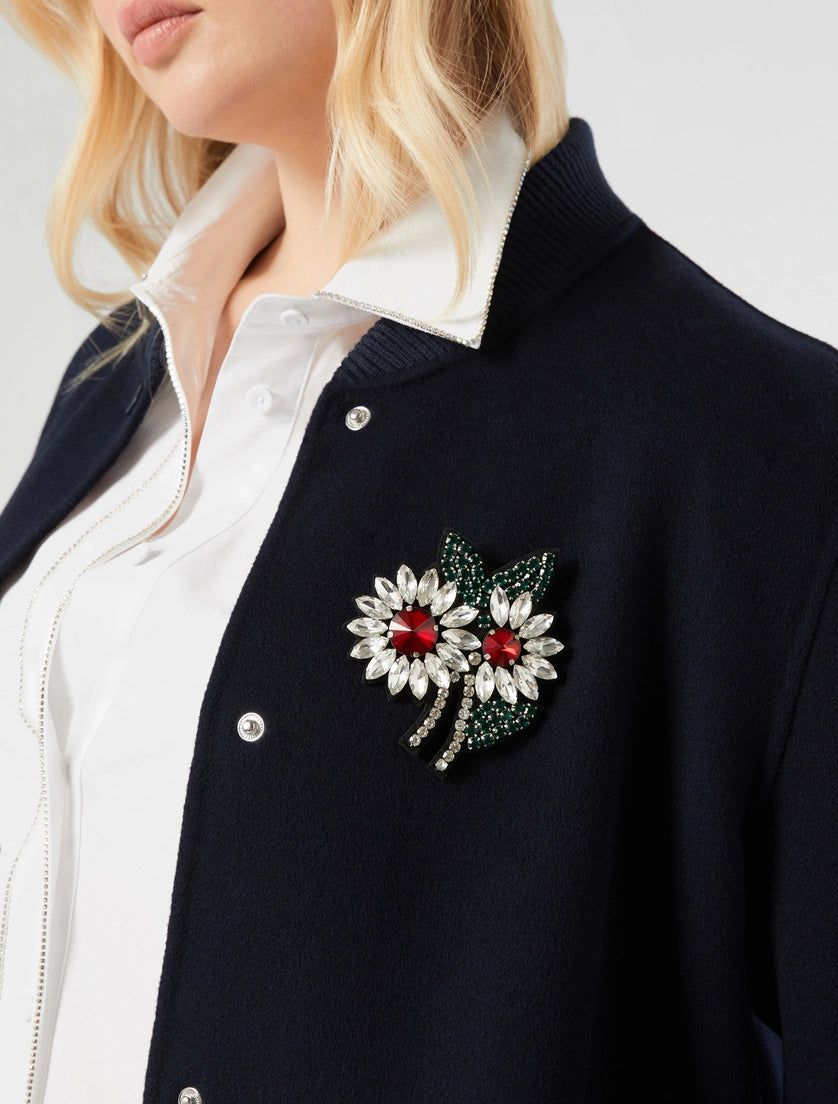 Rhinestone brooches
