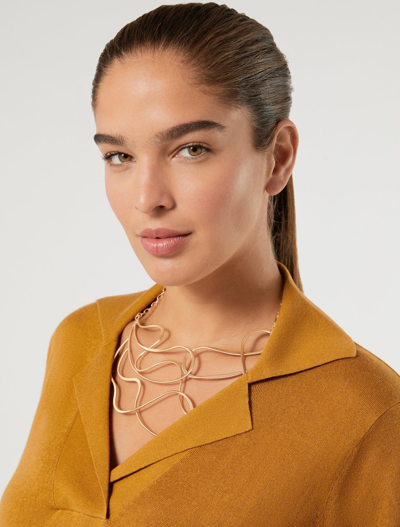 Marina Rinaldi metal choker for woman