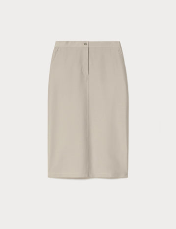 marina rinaldi jersey calf-length skirt for woman