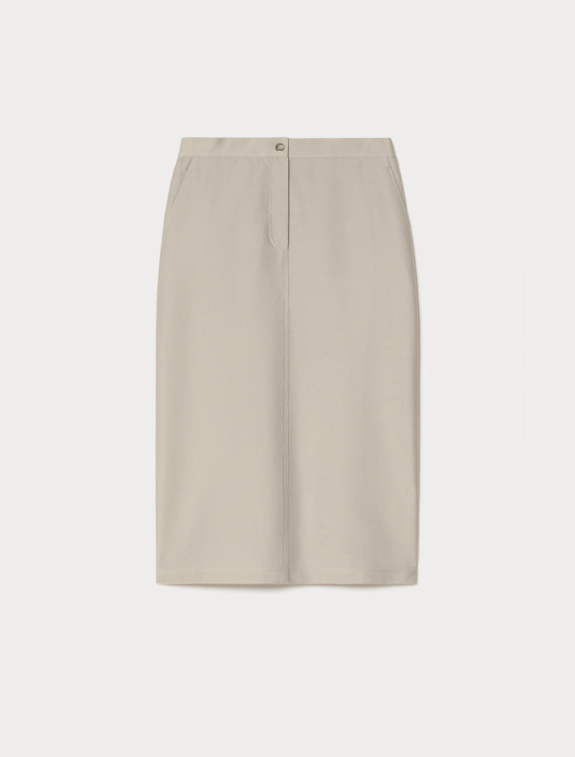 marina rinaldi jersey calf-length skirt for woman