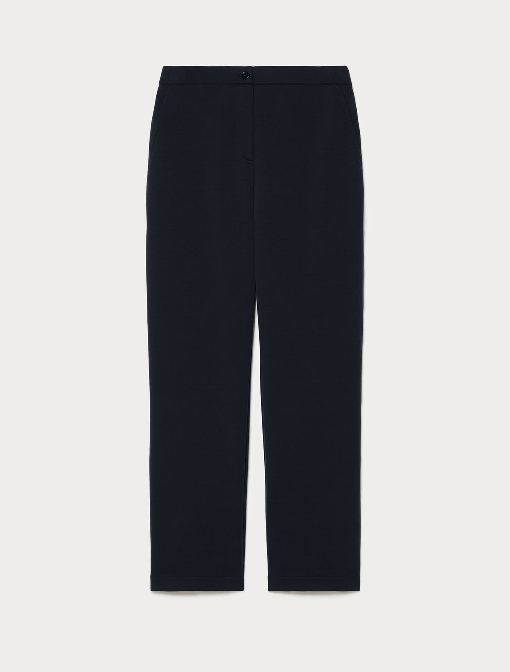 marina rinaldi double-faced jersey trousers for woman