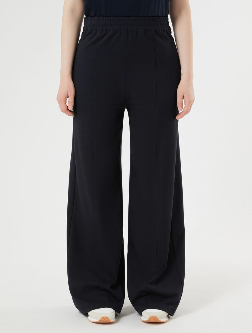 marina rinaldi jersey trousers for woman