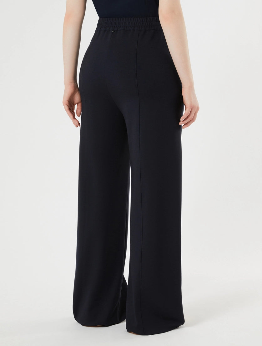 marina rinaldi jersey trousers for woman