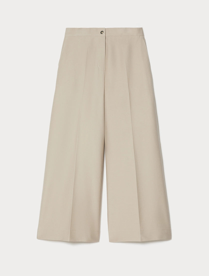 marina rinaldi jersey trousers for woman