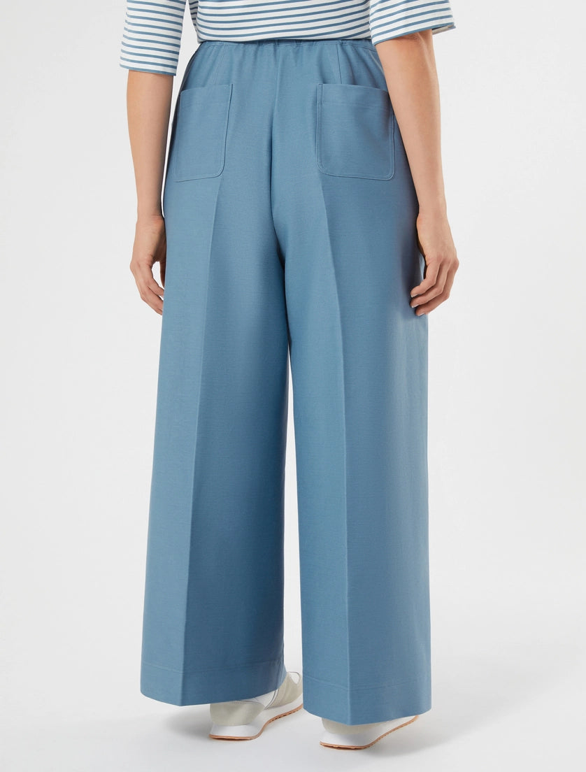 marina rinaldi jersey trousers for woman