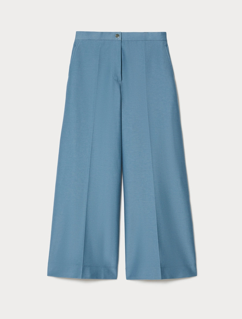 marina rinaldi jersey trousers for woman