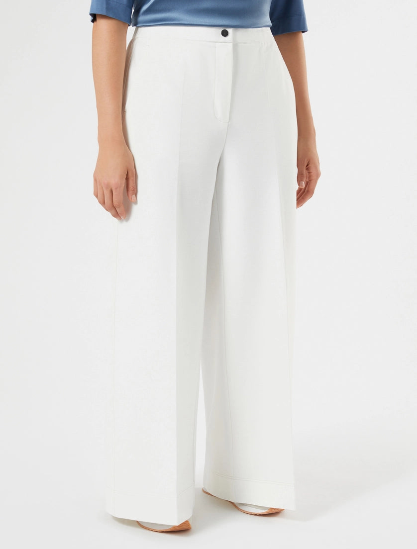 marina rinaldi jersey trousers for woman